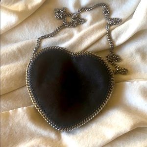 Stella McCartney Falabella Heart Crossbody Bag